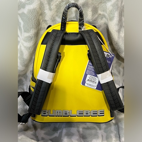 NWT Loungefly Hasbro Transformers Bumble Bee mini backpack main image 4